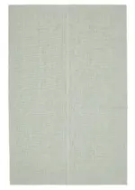 Flatweave Modern Bej Pamuk Üstü Yün El Dokuma Kilim-205x306