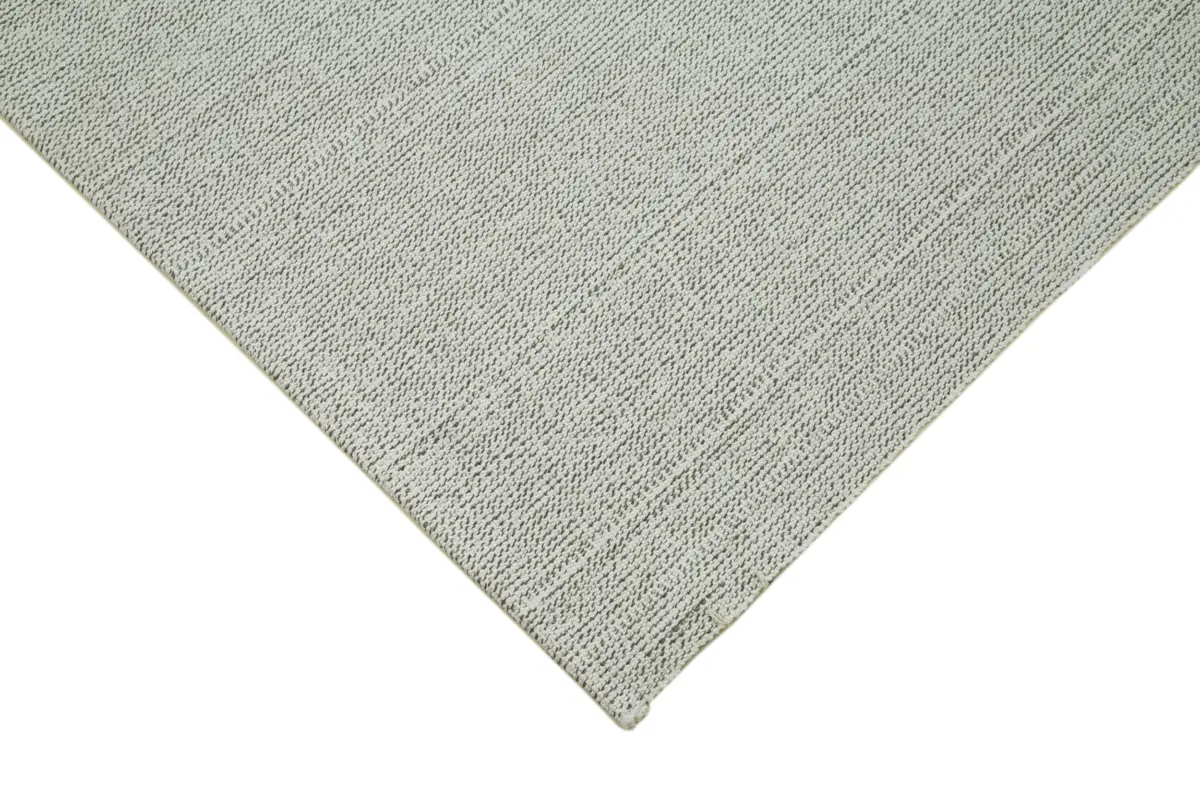 Flatweave Modern Bej Pamuk Üstü Yün El Dokuma Kilim-204x285 - Görsel 4