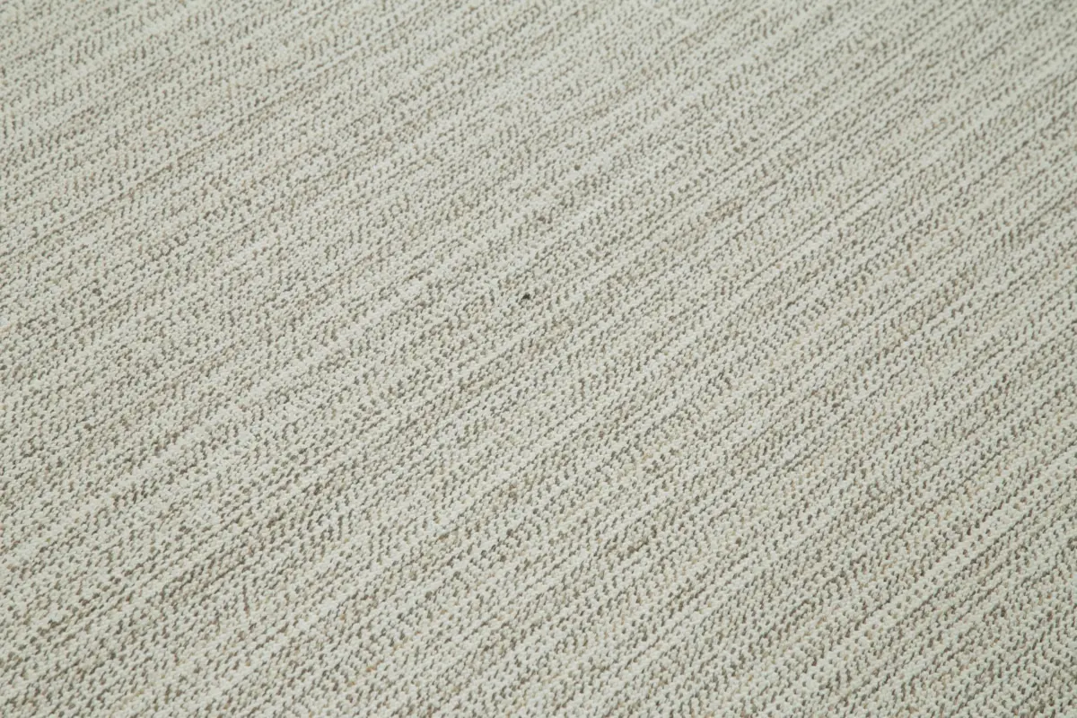Flatweave Modern Bej Pamuk Üstü Yün El Dokuma Kilim-212x231 - Görsel 5