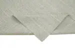 Flatweave Modern Bej Pamuk Üstü Yün El Dokuma Kilim-188x274 - Görsel 6