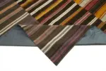 Anadolu Patchwork Multi Renk Pamuk Üzerine Yün El Dokuma Kilim-313x410 - Görsel 6