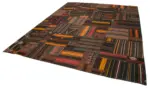 Kıl Çizgili Multi Keçi Kılı İpliğinden El Dokuma Kilim-331x410 - Görsel 3