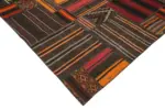 Kıl Çizgili Multi Keçi Kılı İpliğinden El Dokuma Kilim-330x415 - Görsel 4