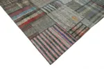 Chaput Patchwork Multi Renk Pamuk Üzerine Yün El Dokuma Kilim-328x416 - Görsel 4