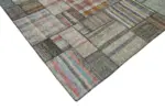 Chaput Patchwork Multi Renk Pamuk Üzerine Yün El Dokuma Kilim-330x411 - Görsel 4