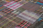 Chaput Patchwork Multi Renk Pamuk Üzerine Yün El Dokuma Kilim-329x408 - Görsel 5