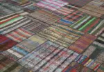 Chaput Patchwork Multi Renk Pamuk Üzerine Yün El Dokuma Kilim-330x401 - Görsel 5