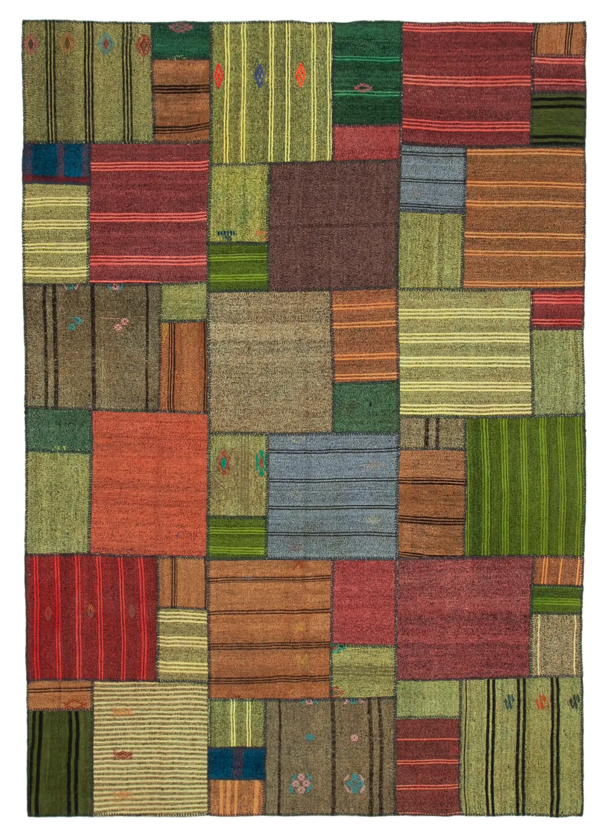Rc_36989_1_Multicolor_Oriental_Kilim_Patchwork_Rugs