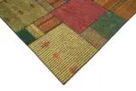 Chaput Patchwork Multi Renk Pamuk Üzerine Yün El Dokuma Kilim-248x351 - Görsel 4