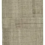 Kıl Çizgili Kahverengi Keçi Kılı İpliğinden El Dokuma Kilim-205x275