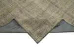 Kıl Çizgili Kahverengi Keçi Kılı İpliğinden El Dokuma Kilim-205x275 - Görsel 6