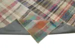 Chaput Patchwork Multi Renk Pamuk Üzerine Yün El Dokuma Kilim-248x358 - Görsel 6