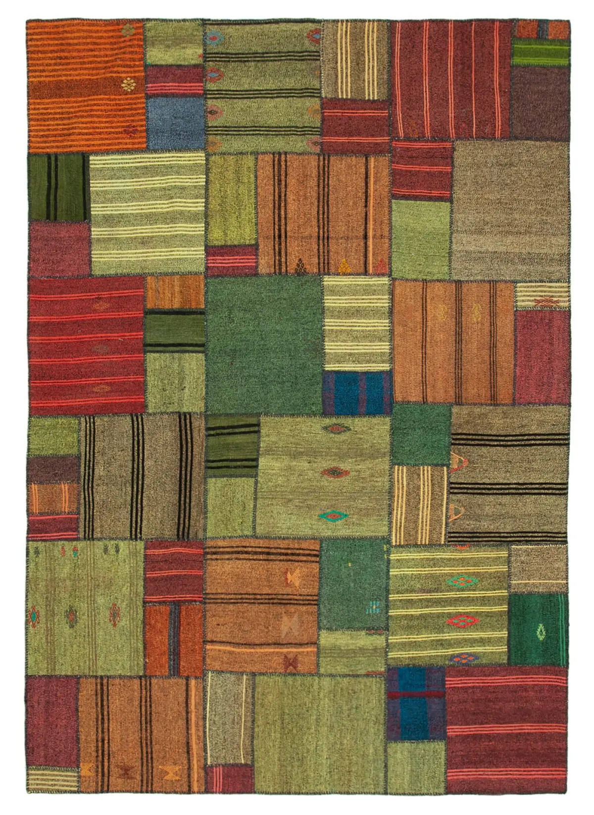 Rc_37005_1_Multicolor_Oriental_Kilim_Patchwork_Rugs