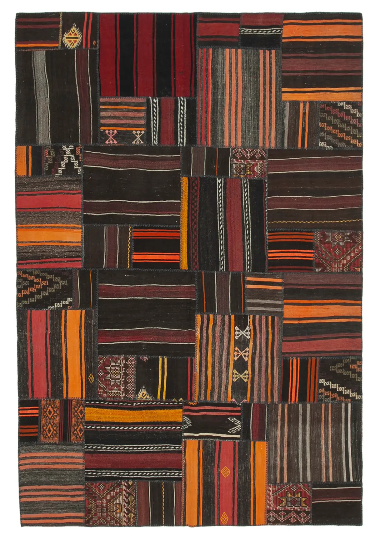 Rc_37007_1_Multicolor_Oriental_Kilim_Patchwork_Rugs