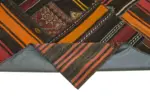 Anadolu Patchwork Multi Renk Pamuk Üzerine Yün El Dokuma Kilim-224x331 - Görsel 6