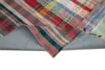 Chaput Patchwork Multi Renk Pamuk Üzerine Yün El Dokuma Kilim-235x320 - Görsel 6