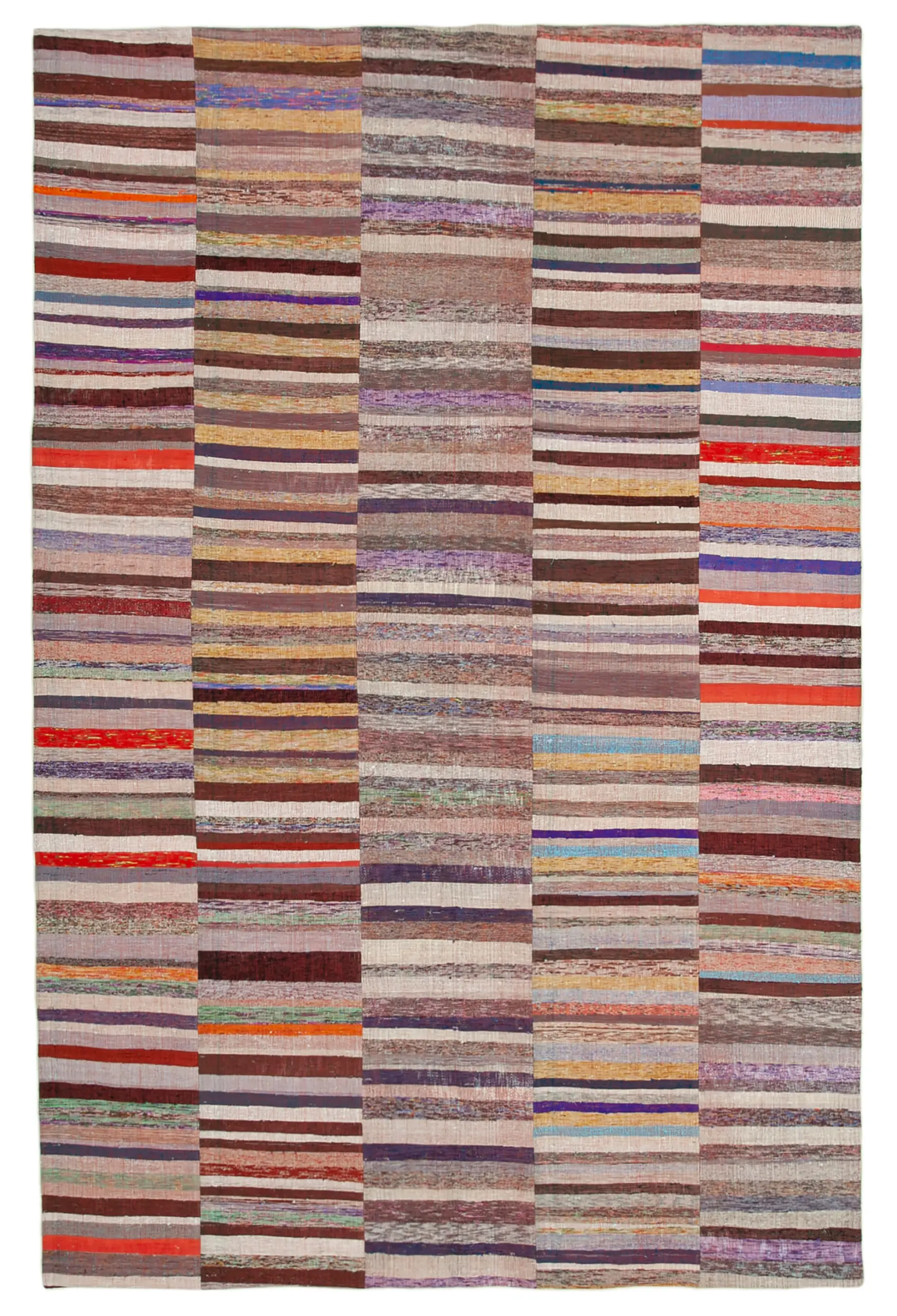 Rc_37024_1_Multicolor_Oriental_Kilim_Patchwork_Rugs Chaput Patchwork Multi Renk Pamuk Üzerine Yün El Dokuma Kilim-238x362 - Görsel 1