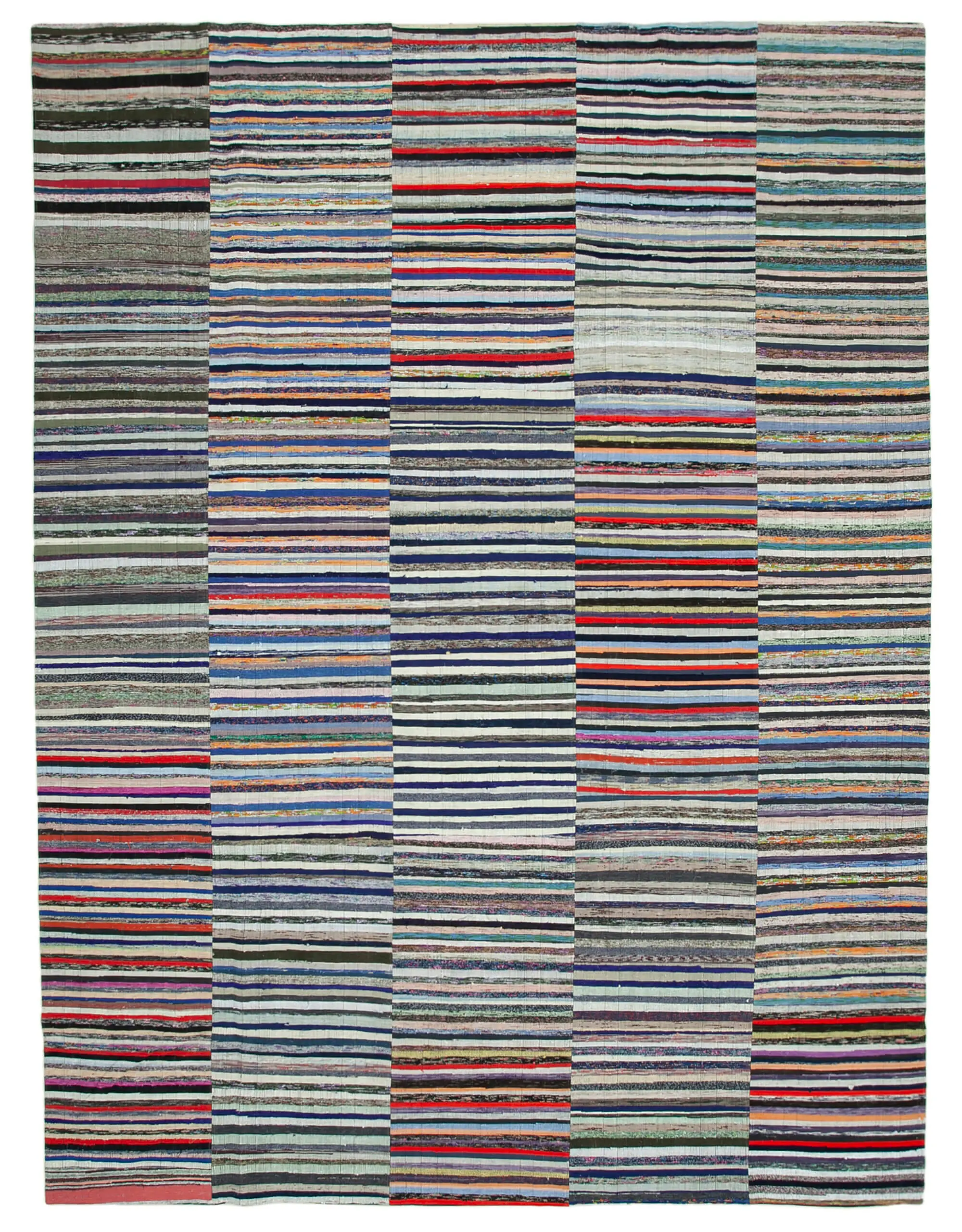 Rc_37026_1_Multicolor_Oriental_Kilim_Patchwork_Rugs Chaput Patchwork Multi Renk Pamuk Üzerine Yün El Dokuma Kilim-330x440 - Görsel 1