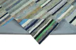 Chaput Patchwork Multi Renk Pamuk Üzerine Yün El Dokuma Kilim-230x342 - Görsel 6