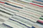 Chaput Patchwork Multi Renk Pamuk Üzerine Yün El Dokuma Kilim-267x382 - Görsel 5