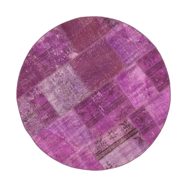 Rc_37447_0_Purple_Round_Patchwork_Rugs