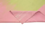 Gümgüm Modern Pembe Pamuk Üstü Yün El Dokuma Kilim-179x285 - Görsel 6