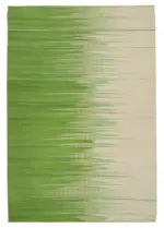 Gümgüm Modern Bej Pamuk Üstü Yün El Dokuma Kilim-174x257