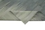 Gümgüm Modern Gri Pamuk Üstü Yün El Dokuma Kilim-206x243 - Görsel 6