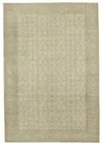 Kayseri Eskitme Bej Pamuk Üzerine Yün El Dokuma Halı-198x292