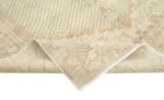 Kayseri Eskitme Bej Pamuk Üzerine Yün El Dokuma Halı-201x288 - Görsel 6