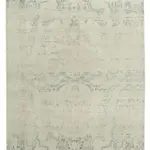 Kayseri Eskitme Bej Pamuk Üzerine Yün El Dokuma Halı-190x284