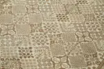 Kayseri Eskitme Bej Pamuk Üzerine Yün El Dokuma Halı-146x218 - Görsel 5