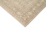 Kayseri Eskitme Bej Pamuk Üzerine Yün El Dokuma Halı-207x305 - Görsel 4