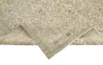 Kayseri Eskitme Bej Pamuk Üzerine Yün El Dokuma Halı-197x282 - Görsel 6