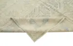Kayseri Eskitme Bej Pamuk Üzerine Yün El Dokuma Halı-193x287 - Görsel 6