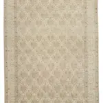 Kayseri Eskitme Bej Pamuk Üzerine Yün El Dokuma Halı-203x314