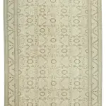 Kayseri Eskitme Bej Pamuk Üzerine Yün El Dokuma Halı-198x294