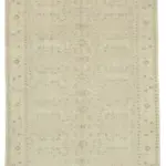 Kayseri Eskitme Bej Pamuk Üzerine Yün El Dokuma Halı-200x291