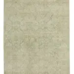 Kayseri Eskitme Bej Pamuk Üzerine Yün El Dokuma Halı-090x210