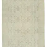 Kayseri Eskitme Bej Pamuk Üzerine Yün El Dokuma Halı-196x296