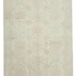 Kayseri Eskitme Bej Pamuk Üzerine Yün El Dokuma Halı-198x286