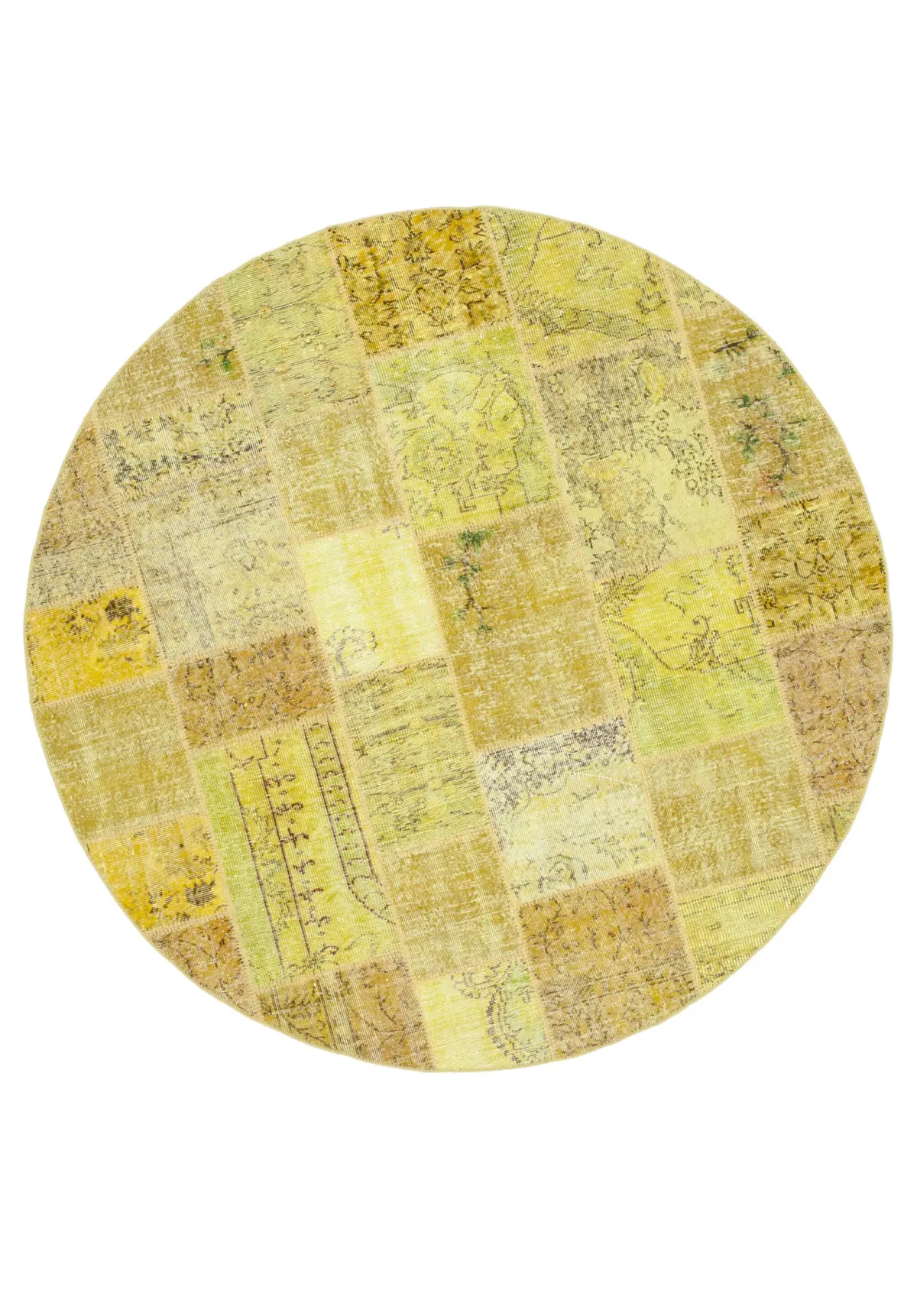 Rc_38671_0_Yellow_Round_Patchwork_Rugs