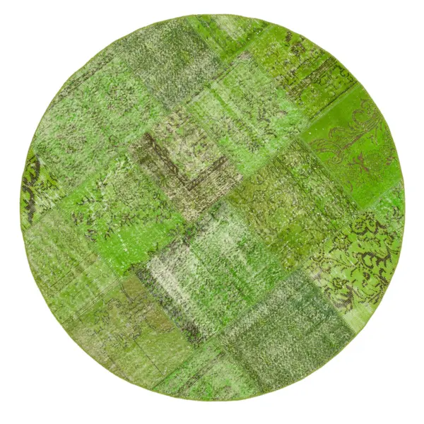 Rc_38686_0_Green_Round_Patchwork_Rugs