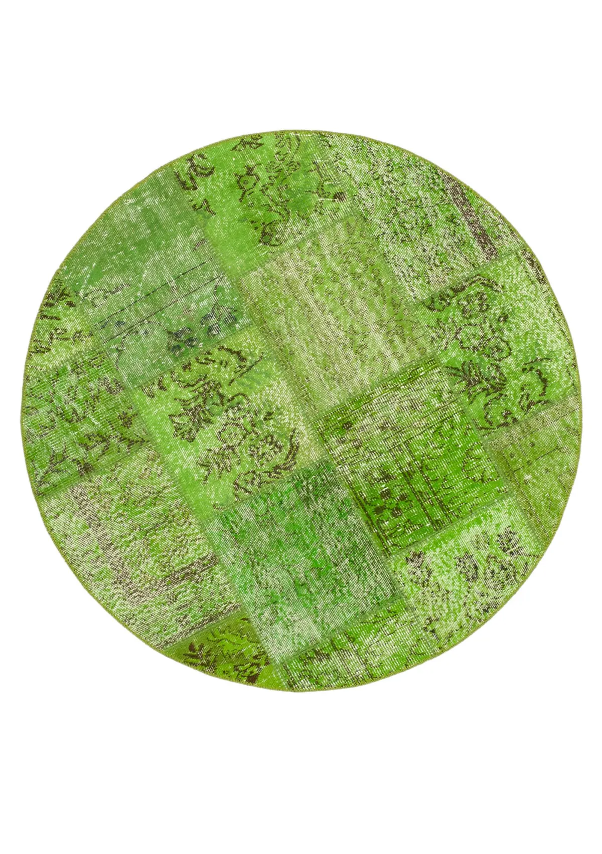 Rc_38698_0_Green_Round_Patchwork_Rugs