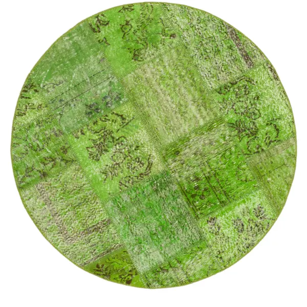 Rc_38698_0_Green_Round_Patchwork_Rugs