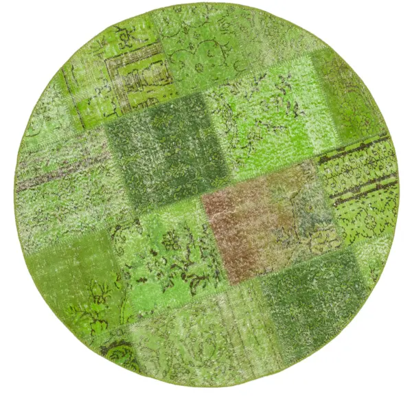 Rc_38699_0_Green_Round_Patchwork_Rugs