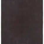 Needlepoint Kahverengi Pamuk Üzerine Yün El Dokuma Halı-168x252