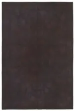 Needlepoint Kahverengi Pamuk Üzerine Yün El Dokuma Halı-168x252