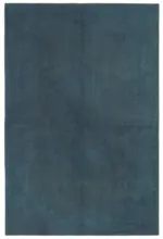 Needlepoint Mavi Pamuk Üzerine Yün El Dokuma Halı-164x244