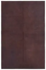 Needlepoint Mor Pamuk Üzerine Yün El Dokuma Halı-173x233